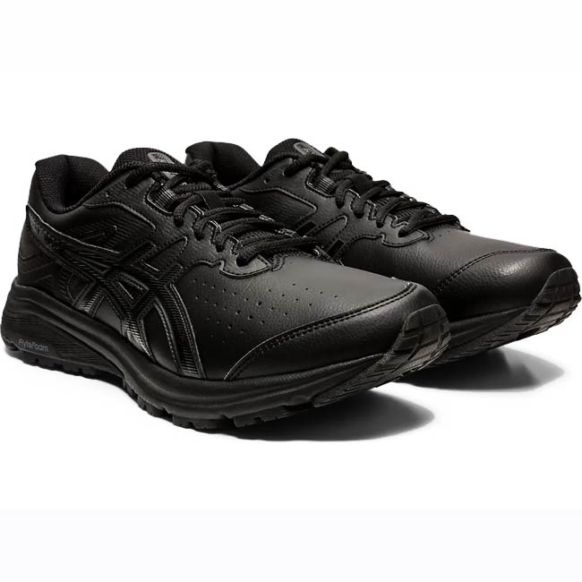 Asics hot sale shoes leather