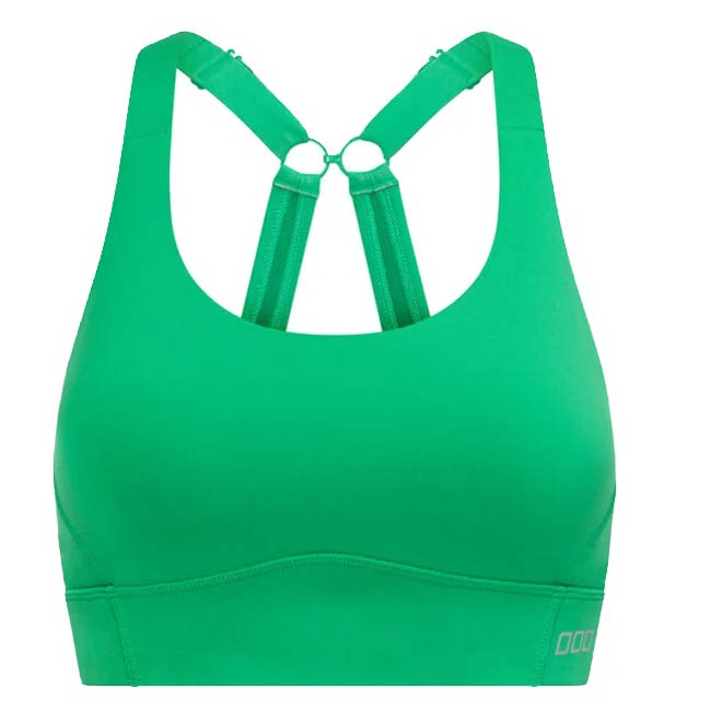 Neon green sport bra