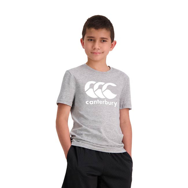 Kids CCC Anchor T-Shirt - Marl/White