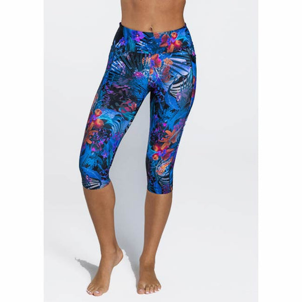 Abi and Joseph Floral Energy Dual Pocket Tights