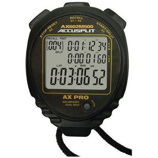 Accusplit 500mem Dual Split Stopwatch