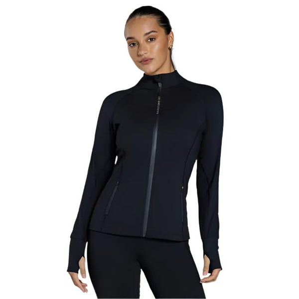 Abi and Joseph Game On Running Zip Jacket - Black