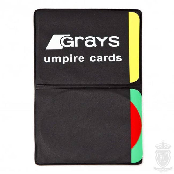 Grays Hockey Umpire Warning Cards