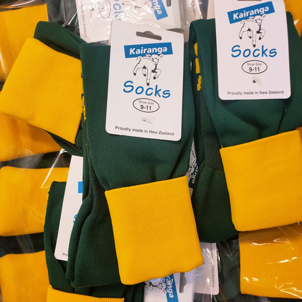 Rangiora High Rugby and Rangiora Hockey Socks