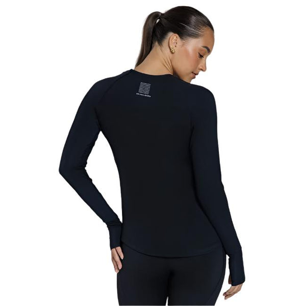 Abi and Joseph Morning Stretch Long Sleeve Top – Black