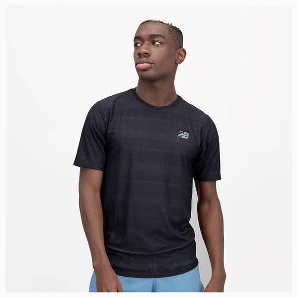 New Balance Men’s Q Speed Jacquard Short Sleeve