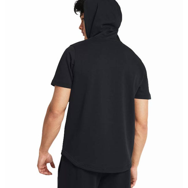 Under Amour Men's Project Rock Terry Payoff Short Sleeve Hoodie