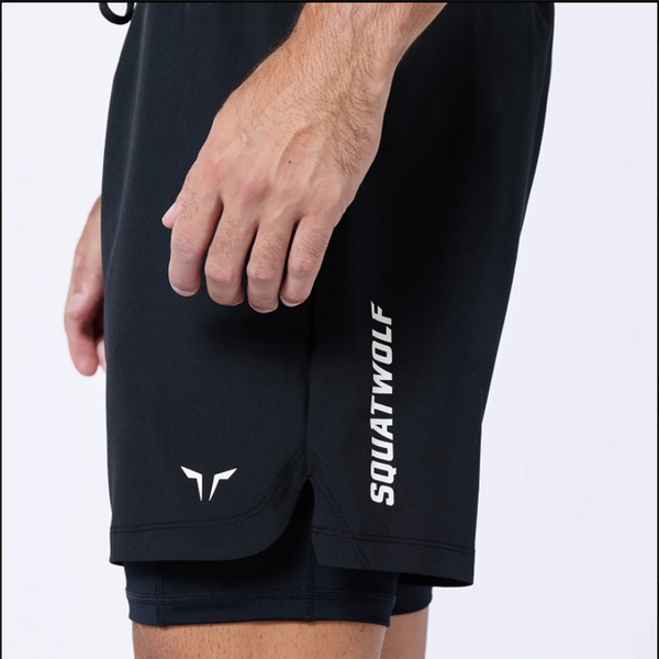 Squat Wolf Men’s Essential 5" Pro 2-In-1 Shorts