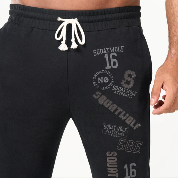 Squat Wolf Golden Era Back-On-Track Joggers