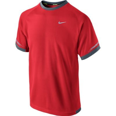 NIKE YOUTH MILER SHORT SLEEVED CREW TOP