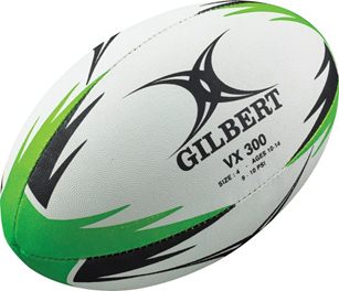 GILBERT VX300 SIZE 4 TRAINING RUGBY BALL