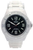 LAND AND SEA SILICONE SPORT WATCH WHITE