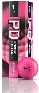 NIKE PRECISION PD WOMENS PINK GOLF BALLS