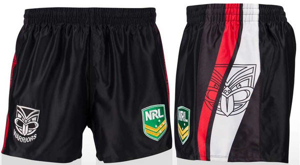 NZ WARRIORS JUNIOR HOME SUPPORTER SHORTS