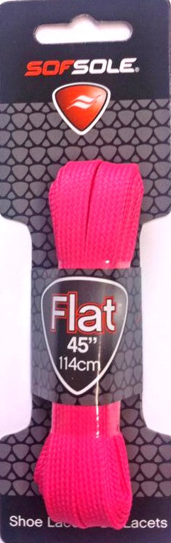 SOFSOLE FLAT LACES HOT PINK 45cm