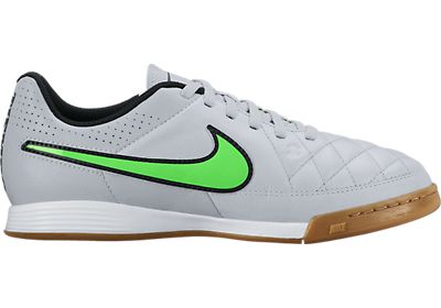 NIKE JR TIEMPO GENIO LEATHER GREY