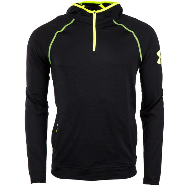 UNDER ARMOUR SLUB FLEECE 1/4 ZIP HOODY