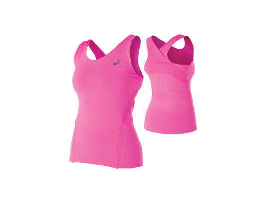 ASICS WMNS TANK TOP PINK GLOW