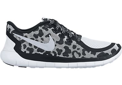 Black leopard print nike free outlet runs