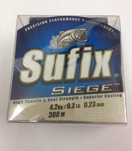 SUFIX SEIGE CLEAR 300M 9.2LB (4.2KG)