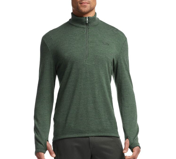 ICEBREAKER MENS ORIGINAL LZ HALF ZIP TOP