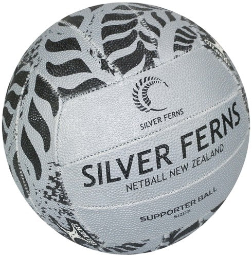 SILVER FERNS SUPPORTERS NETBALL SIZE 5