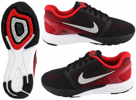 NIKE JUNIOR LUNARGLIDE 7 RUN SHOE