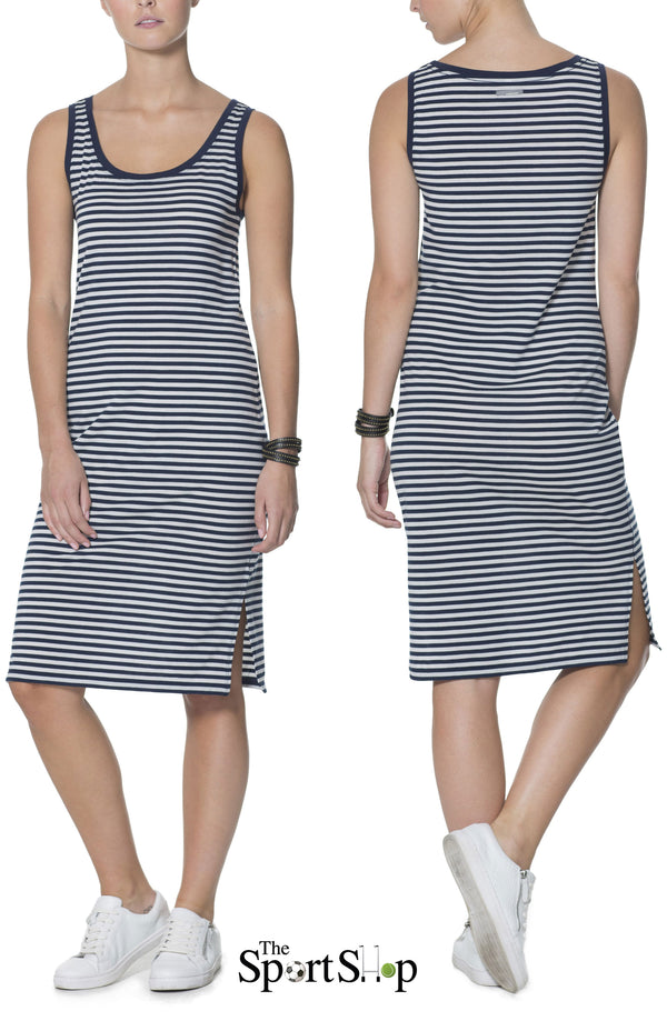 ICEBREAKER WOMEN'S TECHLITE DRESS STRIPE