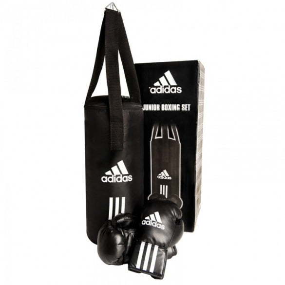 ADIDAS JUNIOR BOXING BAG AND GLOVE SET