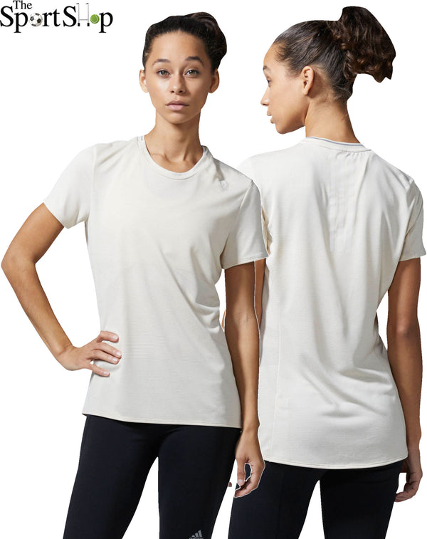 ADIDAS WOMENS SUPERNOVA SHORT SLEEVE TEE