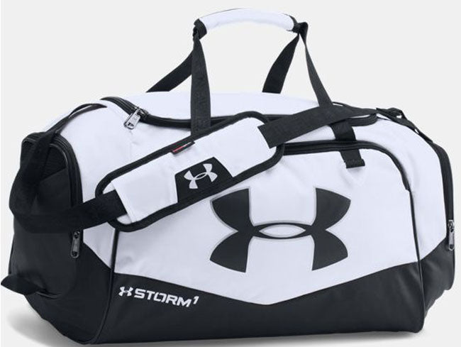 Under armor storm outlet duffle bag