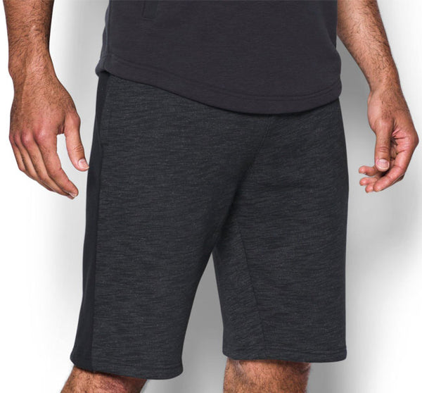 Under armour baseline hot sale fleece shorts