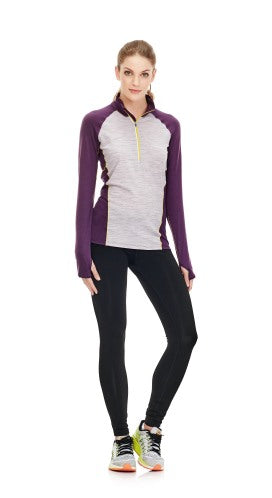 ICEBREAKER WOMEN'S COMET LS HALF ZIP