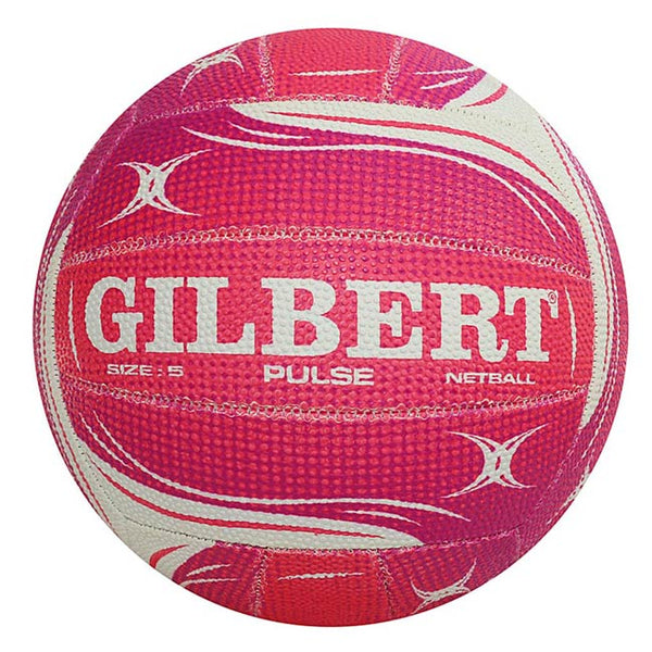 Gilbert Pulse Netball Size 5 Pink