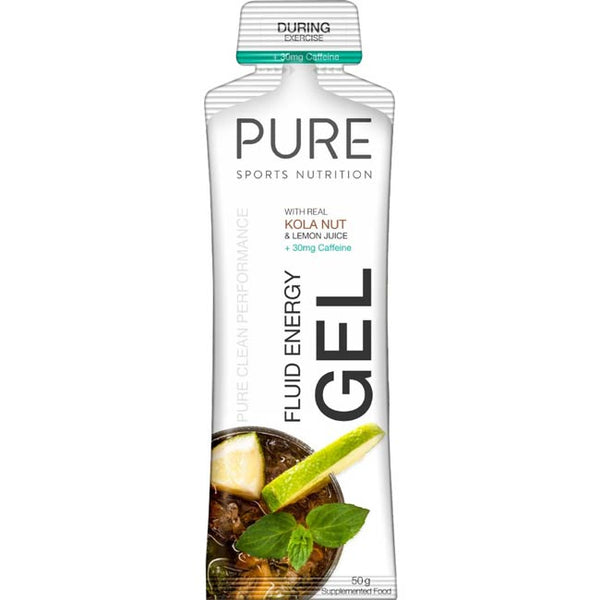 Pure Fluid Energy Gel 50g Cola+caffine