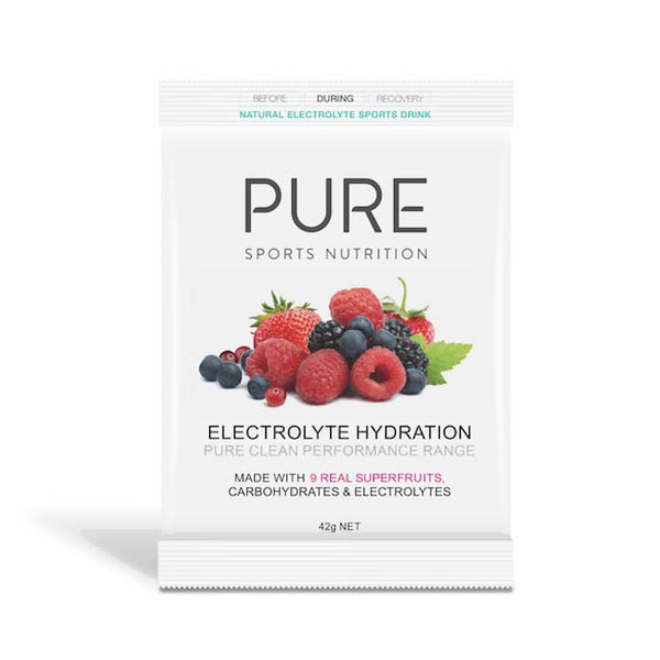 Pure Electrolyte Hydration 42g Sachets- Superfruits 6 Pack